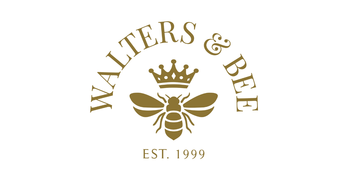 Walters & Bee Logo Transparent & Larger Resized